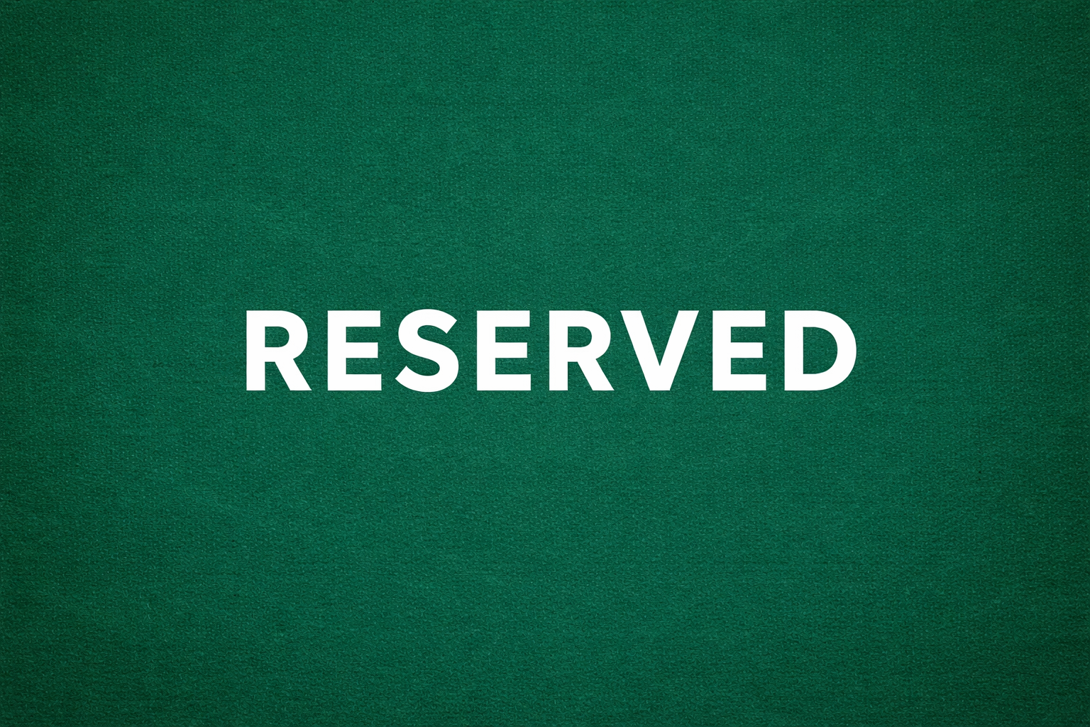 Reserved Listing